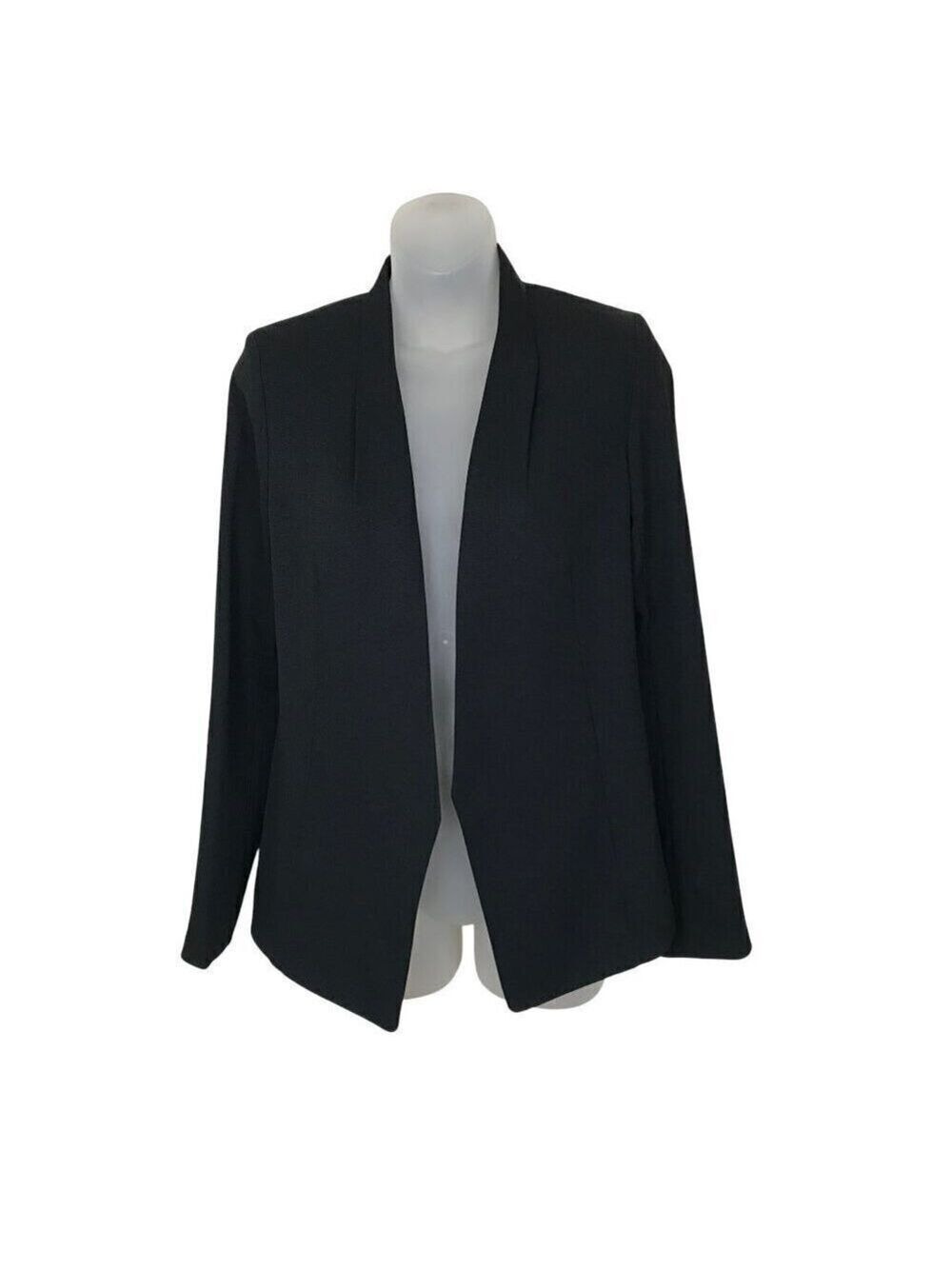 Aritzia Babaton Keith Open Front Black Blazer Size 4